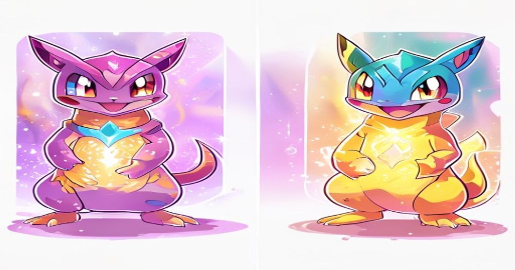 Comparativa visual de los tipos de cartas Full Art Pokémon: Full Art clásica, Alternate Art, Illustration Rare y Special Illustration Rare